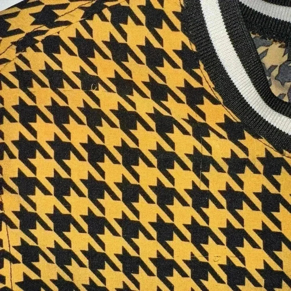 Harve Bernard Blouse for Women, M, Yellow & Black - Picture 5 of 11